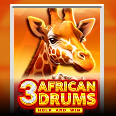 3 African Drums Hold and Win