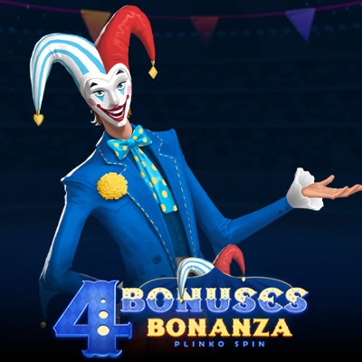 4 Bonuses Bonanza - Plinko Spin