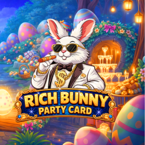 Rich Bunny Party Card